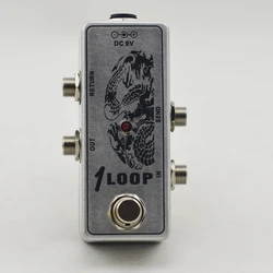 LANDTONE Mini  Guitar AB Looper Pedal Switch Box Ture Bypass Free Shipping