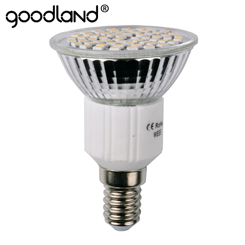 

Goodland LED Spotlight E27 LED lamp 3W E14 GU10 AC220V 240V High Bright LED Bulb Spot Light For Living Room Spot Light