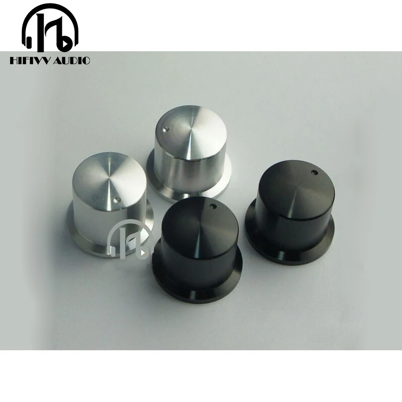 Алюминиевая ручка громкости, 1 шт., диаметр 25 мм, Высота 20 мм, ручка потенциометра усилителя