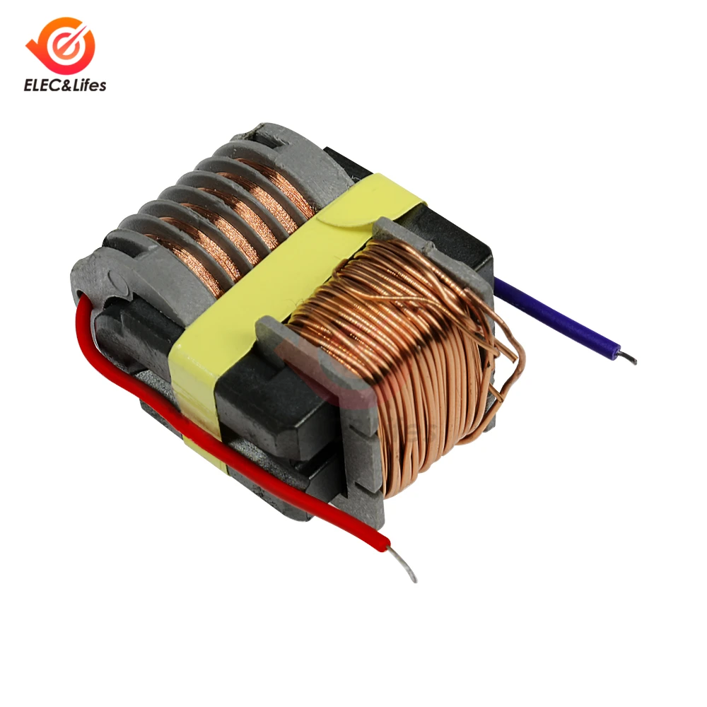 1pcs 15KV High Frequency High Voltage Inverter Voltage Coil Arc Generator Step-up Boost Converter Power Transformer