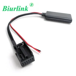 Biurlink 6000CD Bluetooth Muziek Adapter Bluetooth Audio AUX-IN Kabel Voor Ford Focus Mk2 Mondeo C-Max S-Max 6000CD