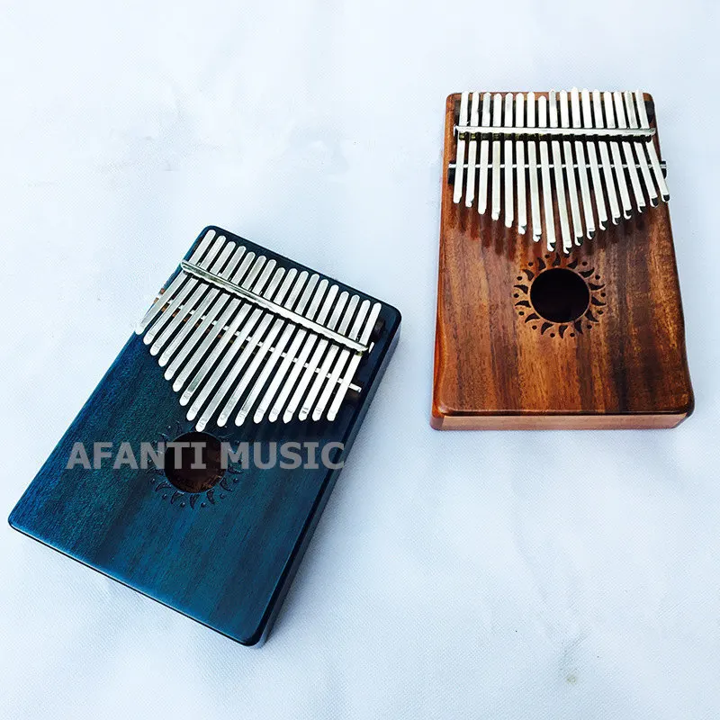 

Afanti Music 17 Keys Kalimba Mbira Thumb Piano Acacia wood Traditional African Music Instruments 17 tone (THP-128)