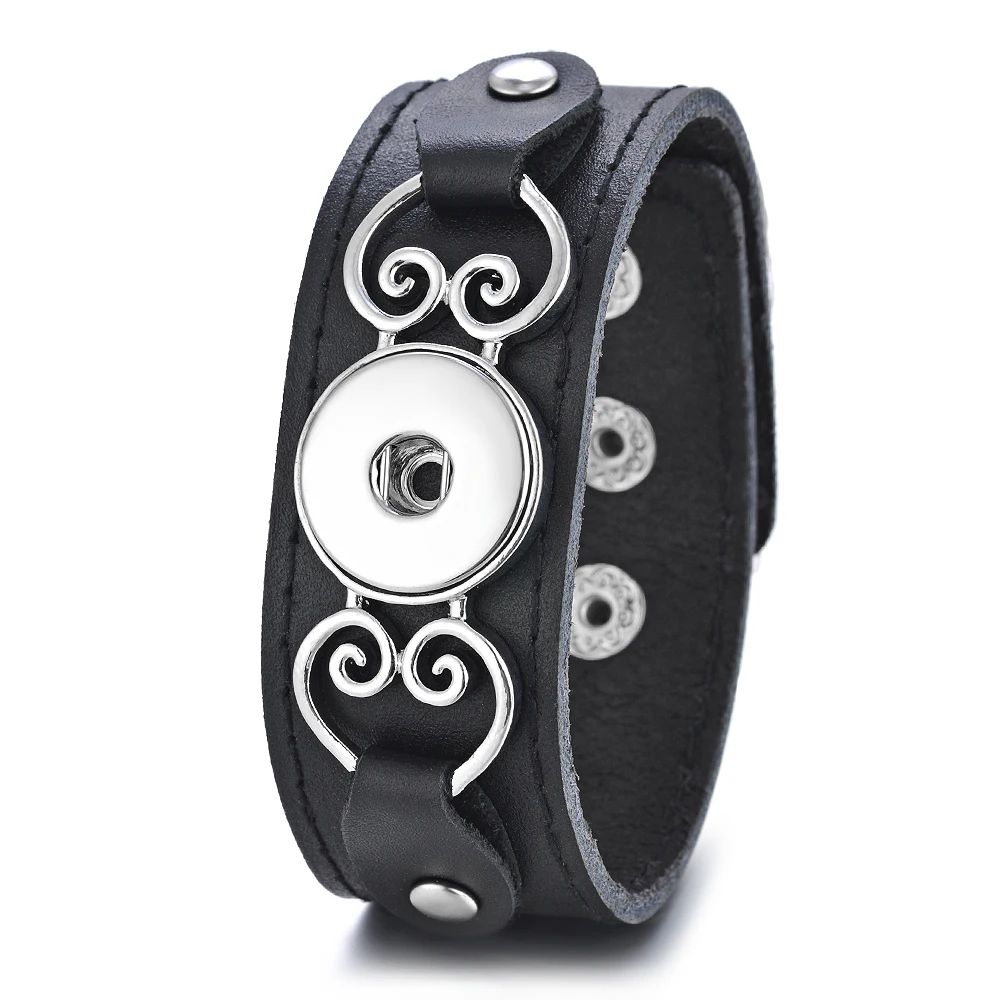 10pcs/lot Wholesale Vocheng Snap Button Charms Necklace Ginger Snap Jewelry 18mm with Stainless Steel Chain NN-628*10