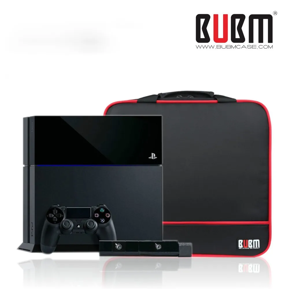 BUBM Video Bags  PS4 bag  Game Player Cases for Sony PS4 /Slim  Waterproof Digital Protect Storage Bag Travel Carry Case