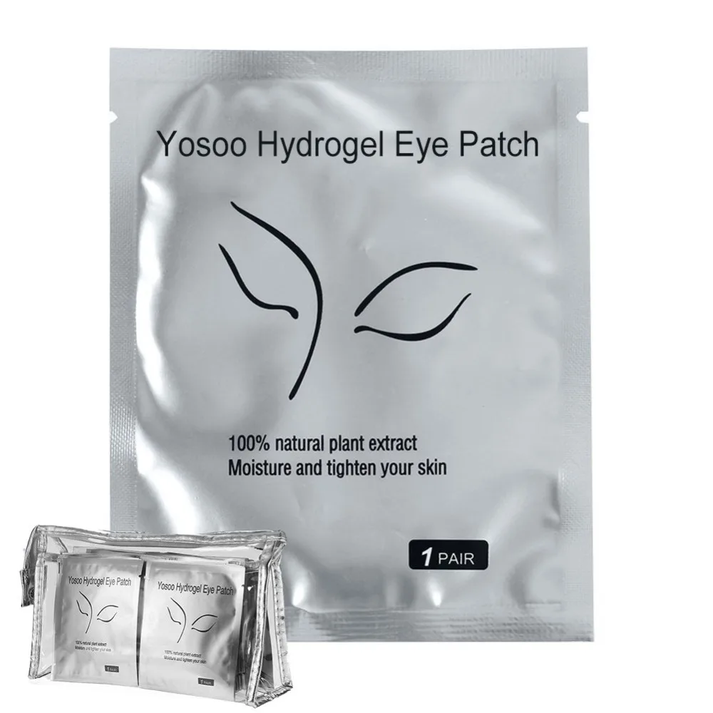 50 Pairs Eyelash Extension Under Gel Eye Pads Eye Mask Paper Patches Tips Sticker Make Up Tools Mask Pack