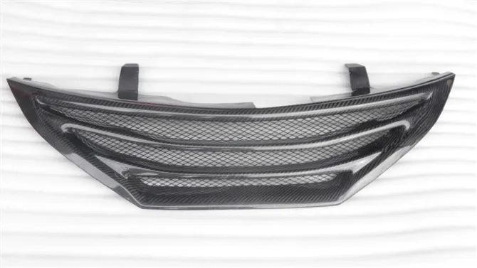 Fit for Nissan Tiida 2011 carbon fiber car grill  high quality   Racing Grills  grille