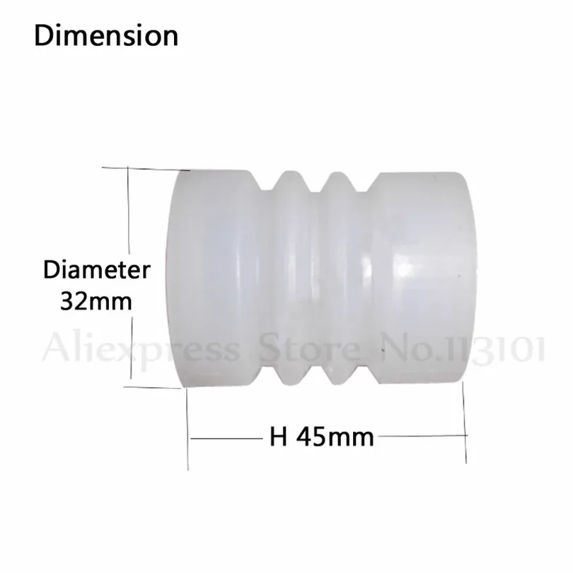 Silicone Elastic Sleeve Sealing Ring Spare Part Seal Pipe Soft Ice Cream Machine Accessories