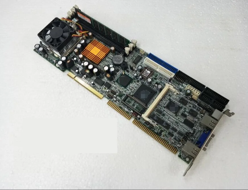 IB740 100% OK IPC Board  Full-size CPU Card ISA PCI Industrial Embedded Mainboard PICMG 1.0 With CPU RAM