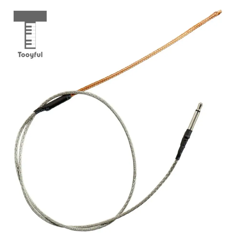 Tooyful Acoustic Guitar Under Saddle Cable Piezo Pickup for EQ Transducer Sensitivity Piezo Bridge Pickup Cable