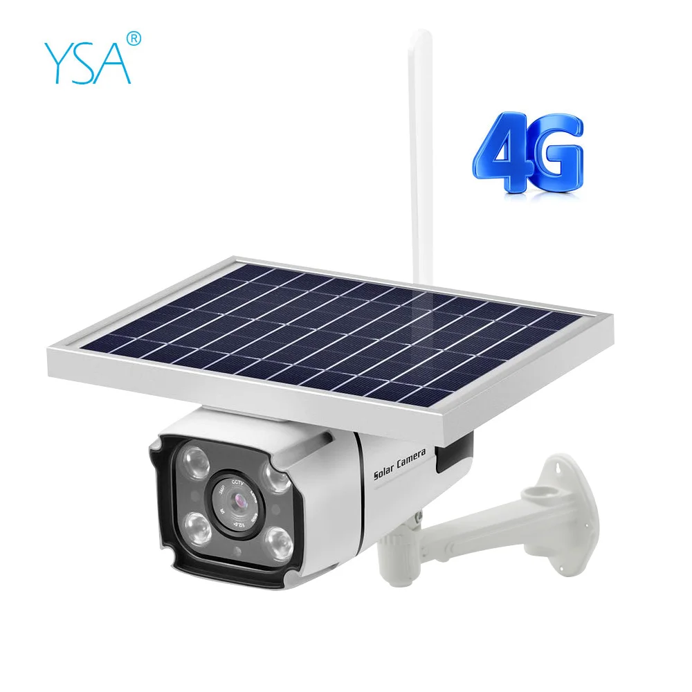 

4G SIM Card Solar IP Camera 2MP Wireless Security Surveillance Waterproof Outdoor Camera IR Night Vision Solar Powered Cam