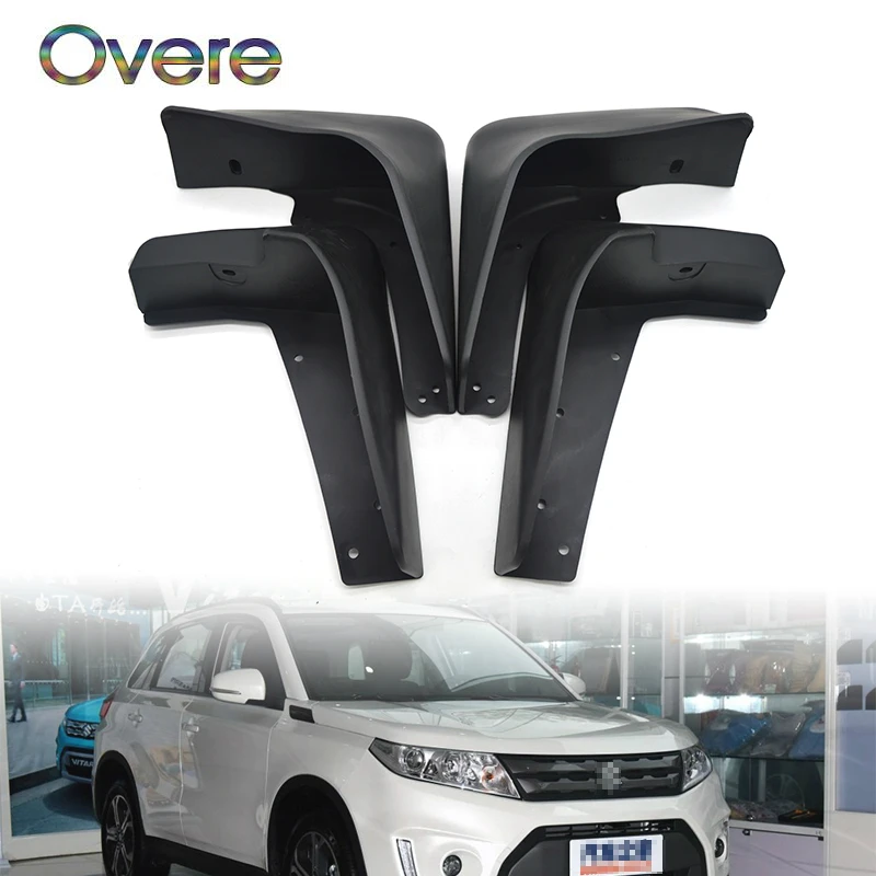 OVERE Car Front Rear Mudguards For 2006 2007 2008 2009 2010 2011 2012 2013 2014 2015 Suzuki Grand Vitara/Edcudo(JT) Mudflaps