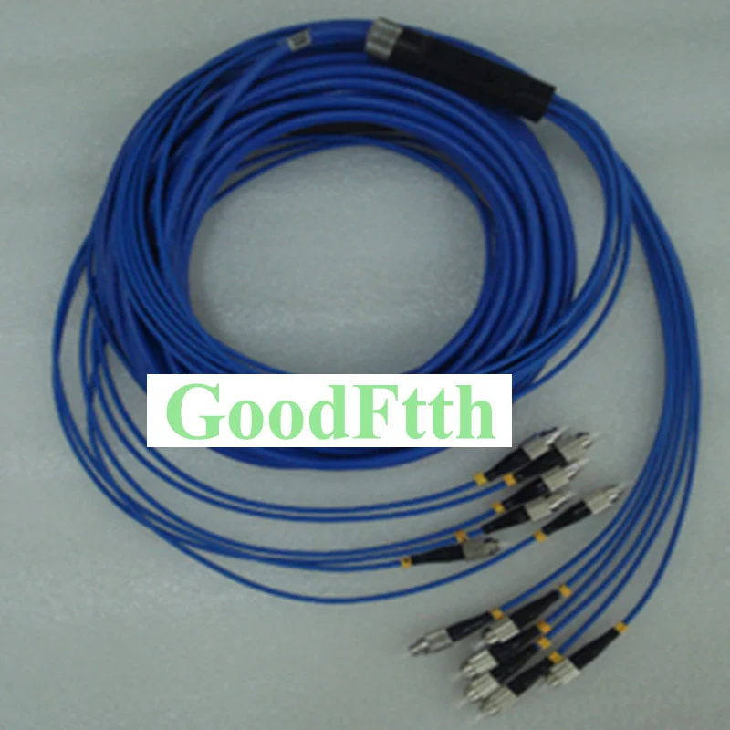 6 Core Fiber Armoured Patch Cord FC-FC UPC SM GoodFtth 10m 15m 20m 25m 30m 35m 40m 45m 50m 55m