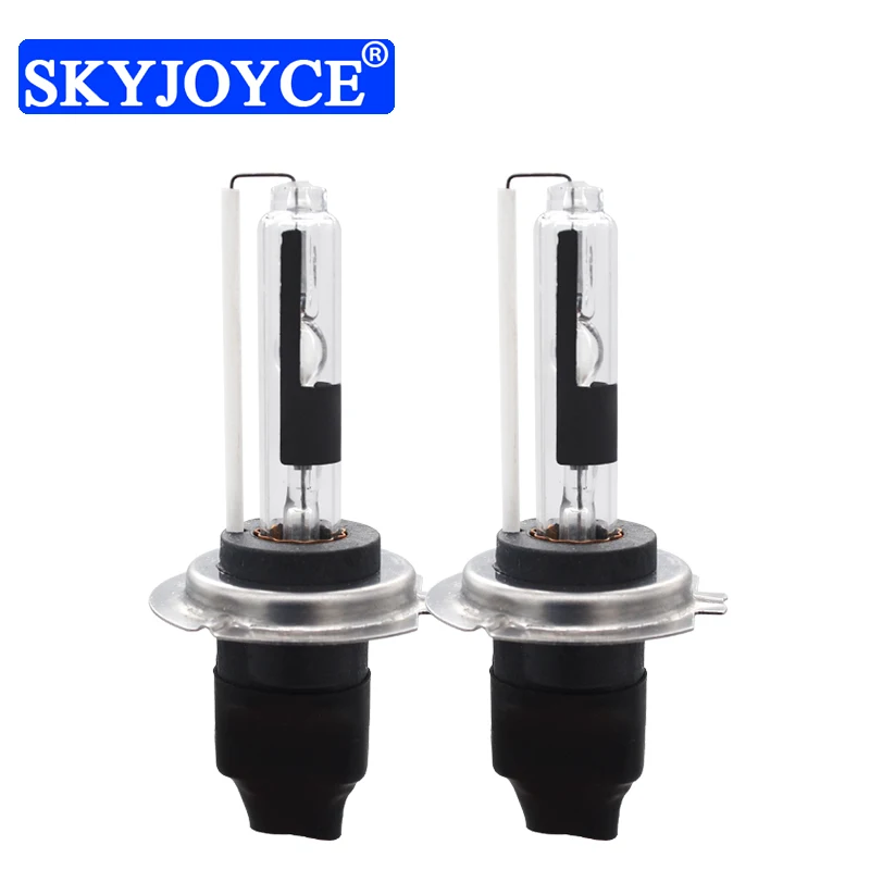 SKYJOYCE 35W 55W H7R HID Headlight Bulbs Metal Base H7 Car Light Xenon Lamp With Coating Layer For H7 Canbus HID Conversion Kit