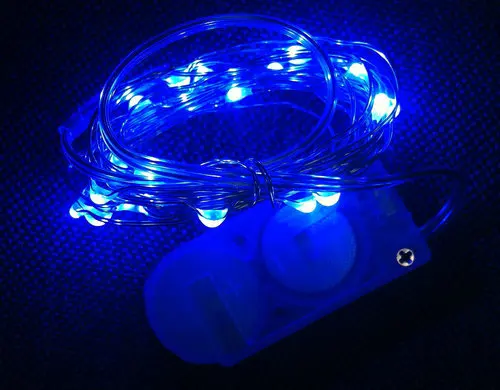 100PCS/LOT 2m 20LEDs Fairy benable String Light micro led copper wire vine Lamp Xmas Christmas Wedding floral table centepieces