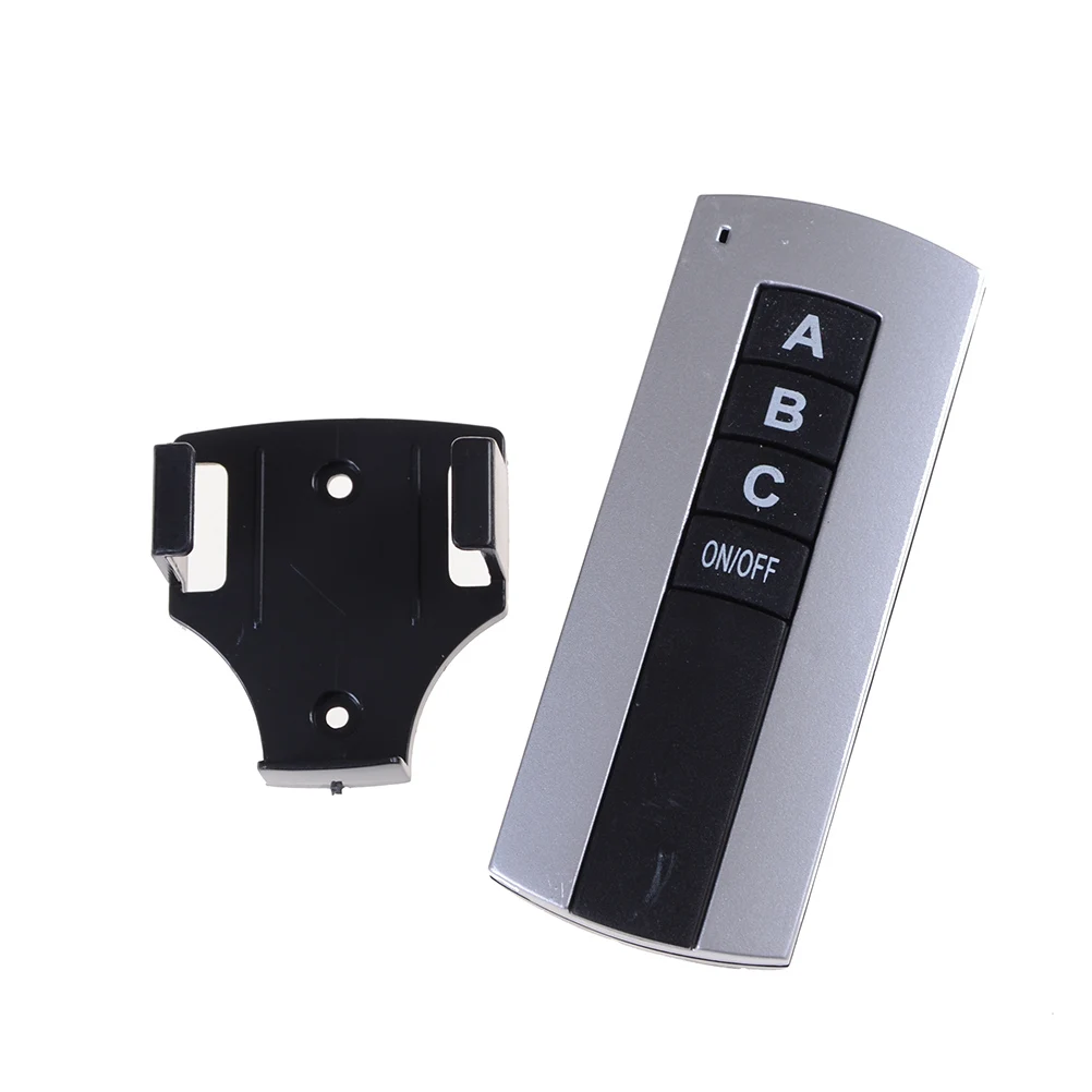 1Set High Quality 3 Channel Wireless Remote Control Switch Digital Remote Control Switch for Lamp & Light 23A12V