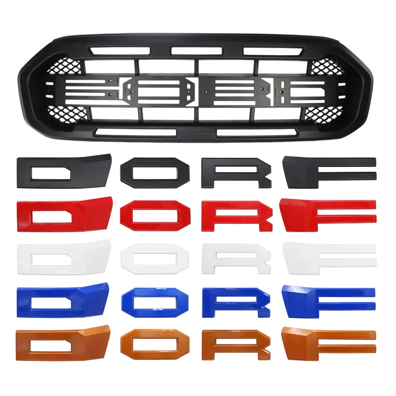 Aftermarket Grills for 2019-2021 Ford Ranger Raptor Style Grille Kit VT-19RRG Ship from USA Dropshipping