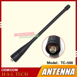 Walkie Talkie Rubber Antenna 400-470Mhz UHF Smafemale Interface For HYT TC500 TC500S TC610 TC700 TC620 TC368 Baofeng Kenwood