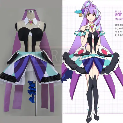 Macross Delta Mikumo Guynemer Cosplay Costume