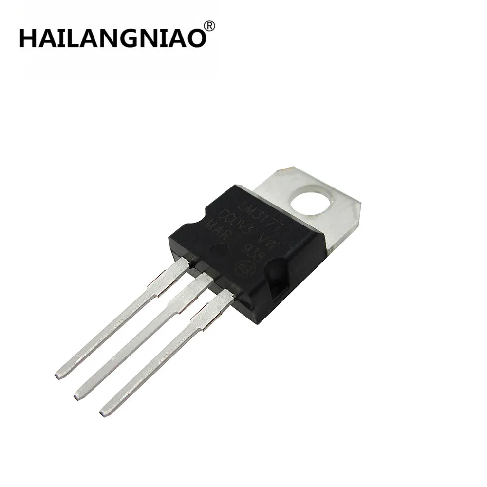 100 PCS L7805CV TO-220 L7805 LM7805 7805 Positive-Voltage Regulators