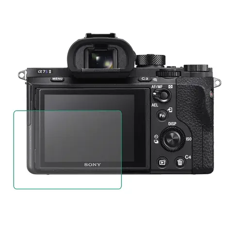 소니 강화 유리 화면 보호기, A7II, A7III, A99, A77, A7R, A7, A7s 마크 II III, A7M2, A7M3, A7RIII, A7RII, A7R2, A7R3, A7SII, A7S2 용
