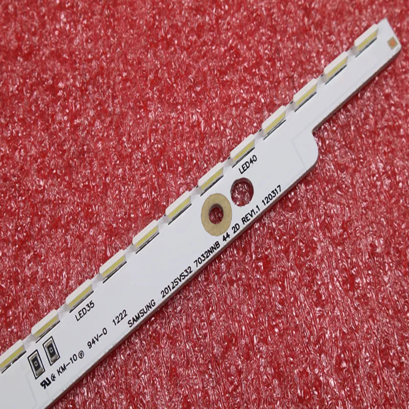 New 10 PCS/lot 44LED(3V) LED Strip For Samsung UA32ES5500 SLED 2012SVS32 7032NNB 2D V1GE-320SM0-R1 32NNB-7032LED-MCPCB