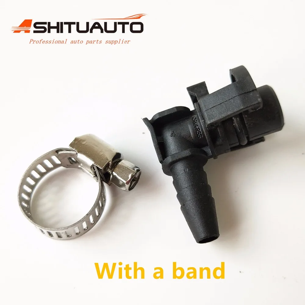 AshituAuto OE Throttle Body Heater Inlet Pipe Connector With a band For Chevrolet Cruze Sonic Epica  Opel Astra Zafira 55569809