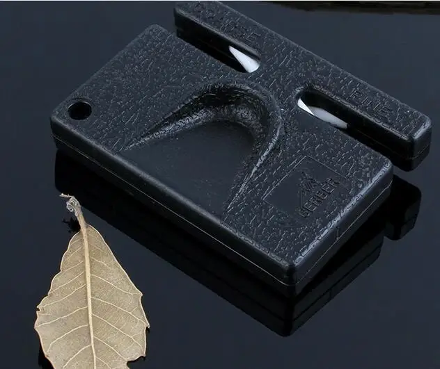 New Arrive Mini Portable Knife Hook Diamond Knife Sharpener Outdoor Sharpening Tool