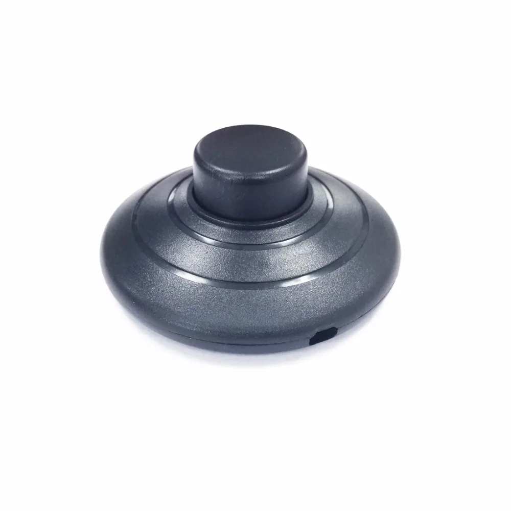 1PC Round floor switch foot switch lamp on off switch reset button online switch 110~250V/2A