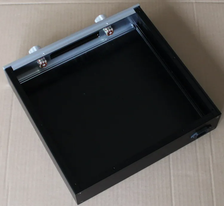 YJ WA50 all aluminum power amplifier chassis Amp chassis aluminium chassis diy amplifier chassis aluminium case amplifier