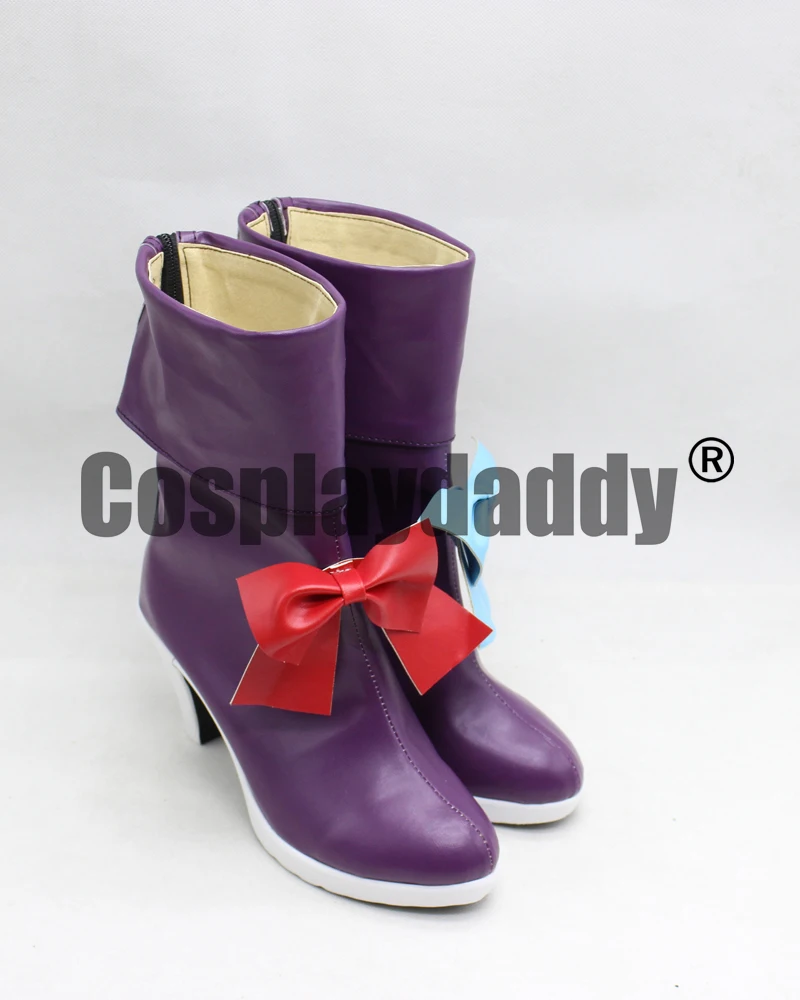 Touhou Project Patchouli Knowledge Girls Adult Cosplay Shoes Boots X002