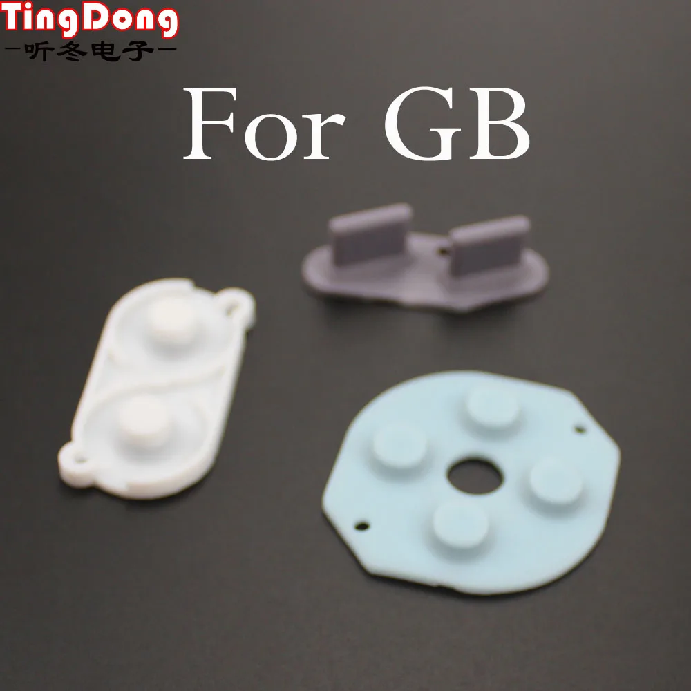 TingDong Rubber Conductive Buttons A-B D-pad for Game Boy Classic GB GBA GBC GBP GBA SP Silicone Start Select Keypad
