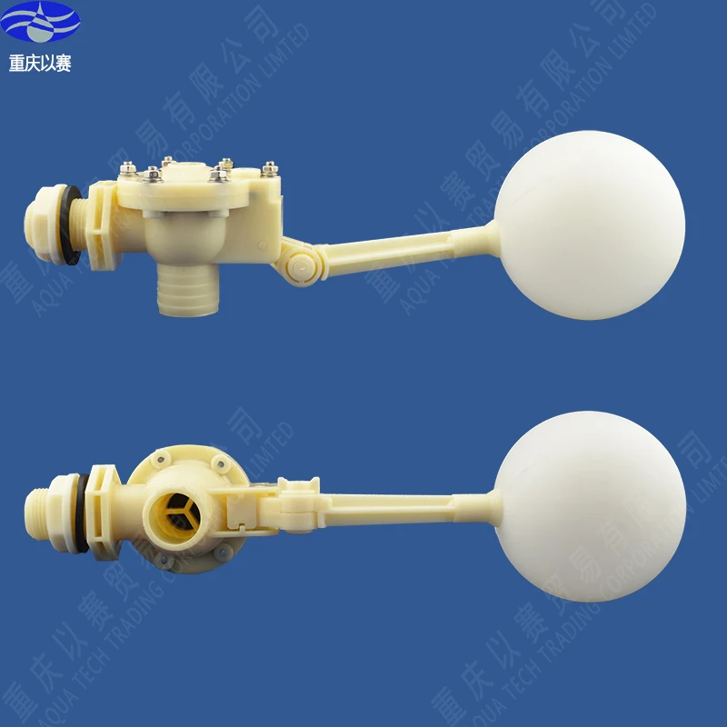 

1" plastic ballcock, dismantable float valve,water valve, water floating valve for trough