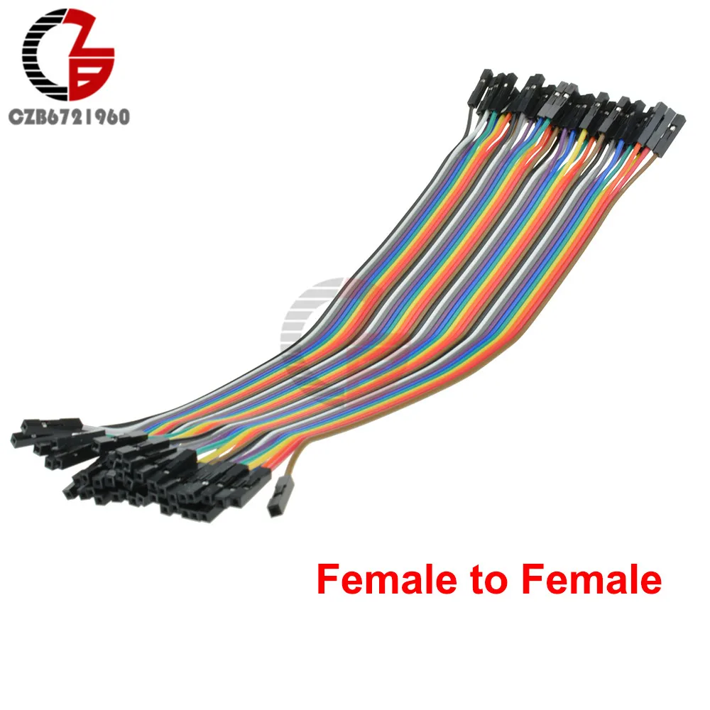 10CM 20CM 40Pin Dupont Cable Male to Male / Male to Female / Female to Female Dupont Line Dupont Wire for Arduino DKY Kit