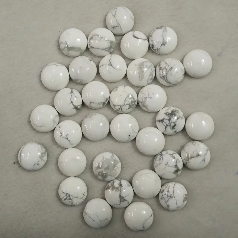 

Fashion top quality natural stone round shape cabochon 16mm beads for jewelry making 50pcs/lot Wholesale free