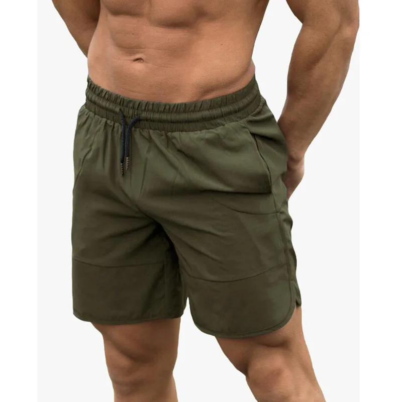 Running Shorts Men Quick Dry Workout Bodybuilding Gym Shorts Spandex Sports Jogging 2023 Pocket Tennis Training Shorts