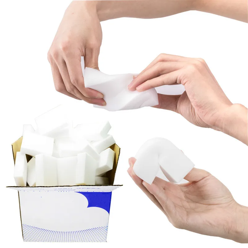 1PCS 10x6x2cm  sponge Magic  Eraser Melamine Cleaner for Kitchen Office Bathroom accessories Cleaning Tools Nano