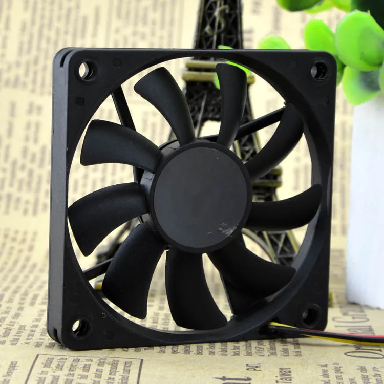 5pcs free shipping  7010 7CM maglev 12V 0.7W quiet fan speed KDE1207PFV3-A 70x70x10mm