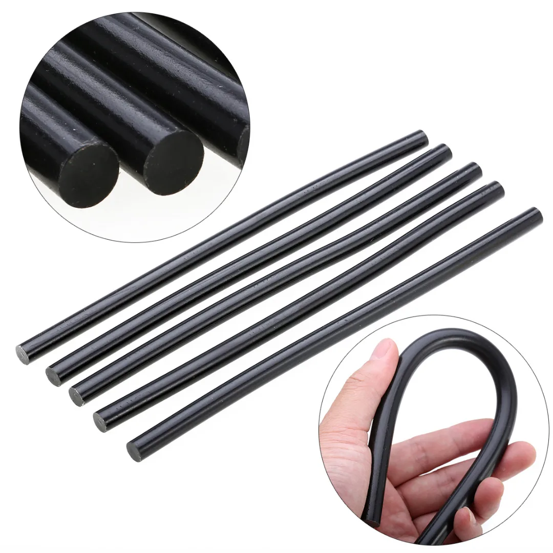 2/5/8/10Pcs 270 x11 mm Black Hot Melt Glue Sticks Heating Glue Gun Tool