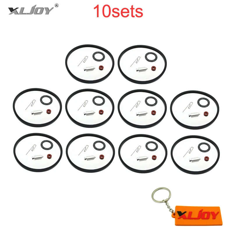 Carburetor Needle Seat Bowl Gasket Repair Kit For Tecumseh 631021 631021A 631021B V40 V50 V60 VM80 H30 VM100 LH HMSK HSSK OHM120