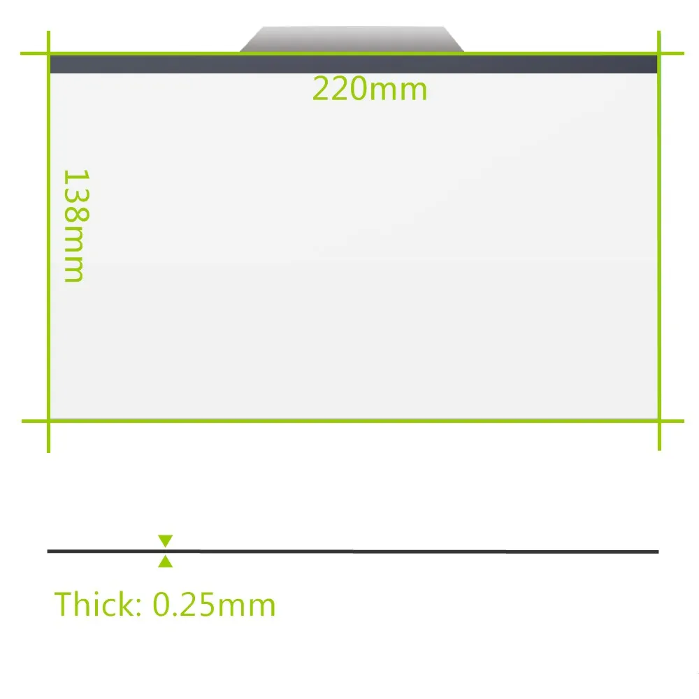 10 lune Proteggi pellicolaPer GraphicTablet