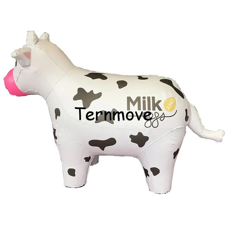 

giant inflatable cow balloon PVC Animal advertising Promotion Helium Balloone's floating custom large ground balloon