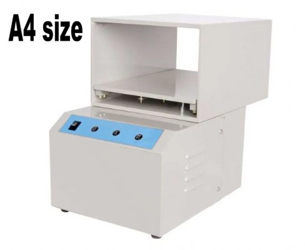 Electric Paper Flat Press Machine A4 Size For Photo Books Invoice Checks Financial Documents