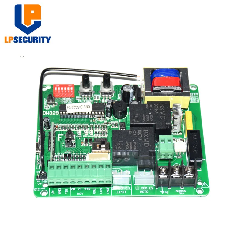 230VAC or 110V normally open Sliding Gate Opener Motor Circuit Board Card controller PCB motherboard(remote control optional)