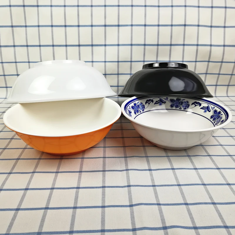 Melamine Dinnerware Anti Mouth Bowl Fast Food Restaurant Soup Bowl A5 Melamine Big Bowls Melamine Tableware Creative Utensils