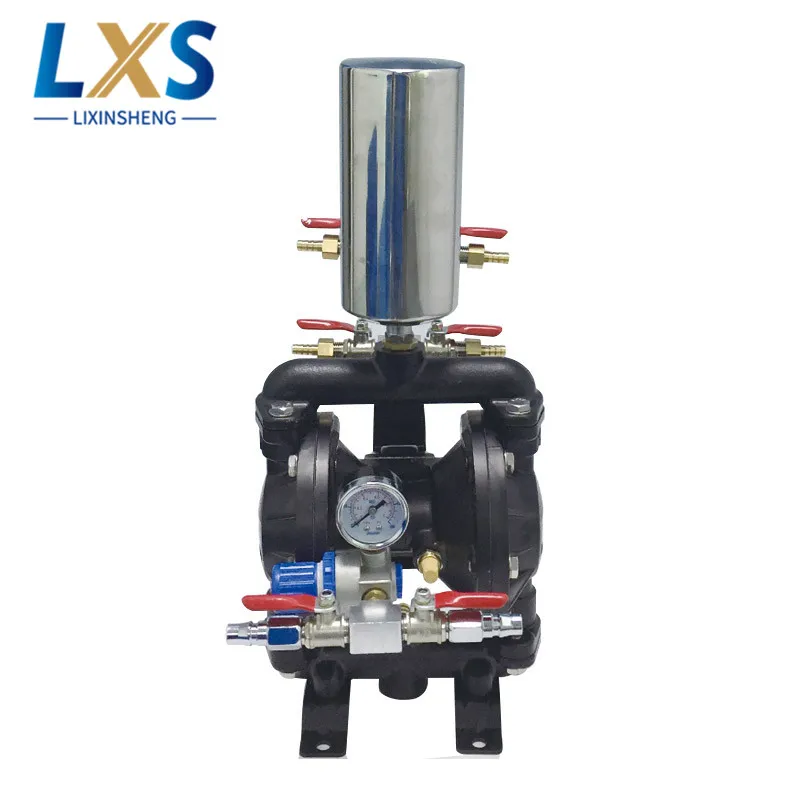 

13.33mm Aluminum Alloy Double Way Air Operated/Pneumatic Diaphragm Pump BML-15C Sprayin Suit For Flexo and Gravure Printing