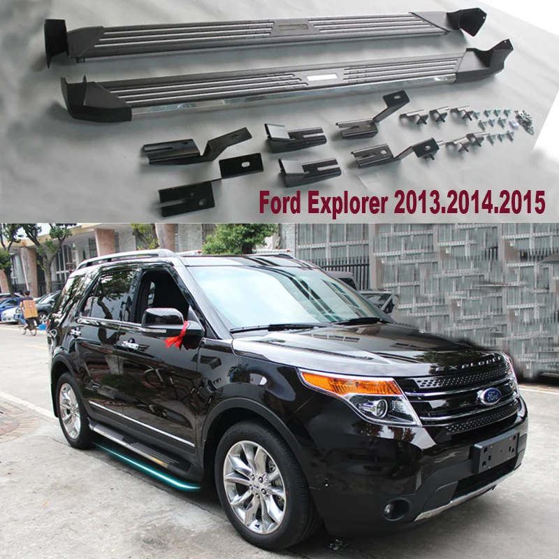 For For Ford Explorer 2013-2015 Car Running Boards Auto Side Step Bar Pedals New Flagship Product