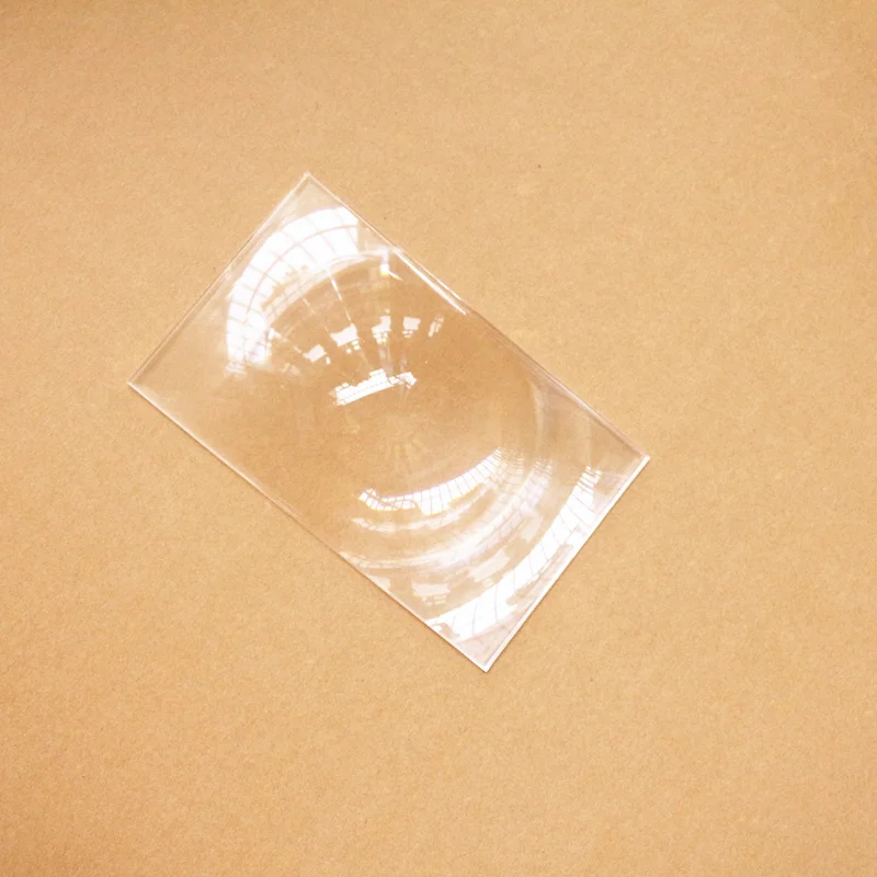 5 pcs /lot magnification 110*66 mm Rectangle Fresnel Lens Focal length 170 mm High concentrated for DIY projector fresnel lens