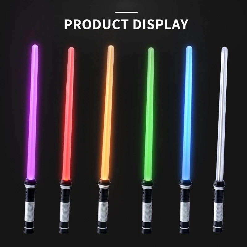 Lightsaber Đồ Chơi Dành Cho Trẻ Em Saber Oyuncak Dạ Quang Jedi Sabre Laser Thanh Kiếm Sáng Đèn Led Lightstick Phát Sáng Trong Bóng Tối