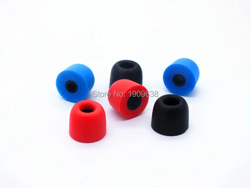 12 sztuk izolacja akustyczna z pianki Memory porady T100 T200 T400 T500 gąbka wkładki do uszu dla w ucho słuchawki słuchawki słuchawki wzmocnione bas