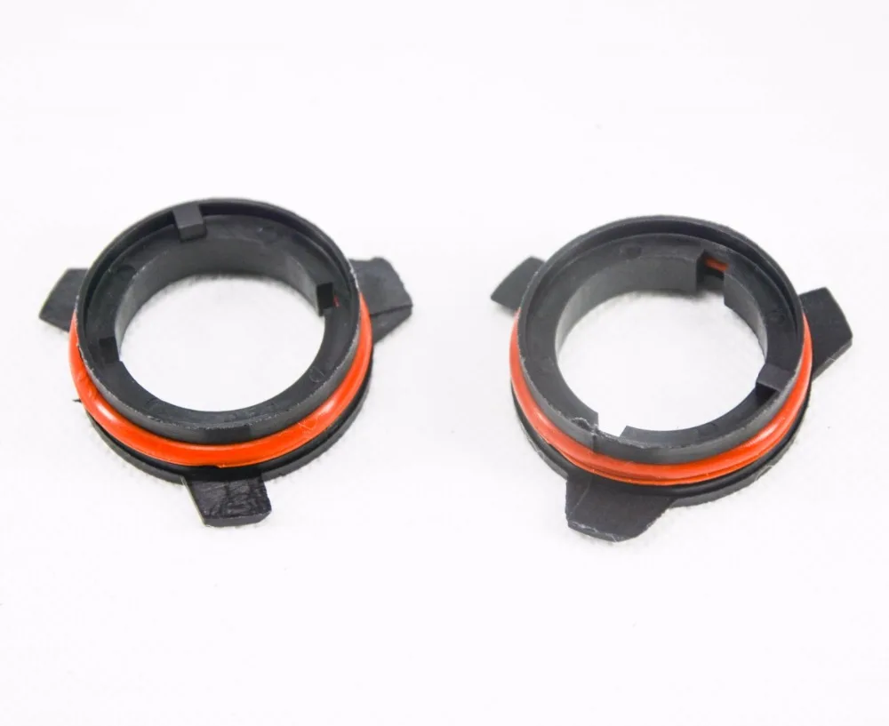 Rockeybright 2pc d2s d2r hid bulb adapter converter d2c d2s base bulb holder for bmw e39 bmw 5 series 2001 2002 2003